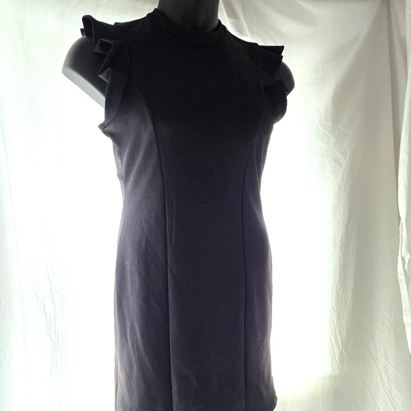 Leola Couture Black Mini Dress NWT - Picture 2 of 11